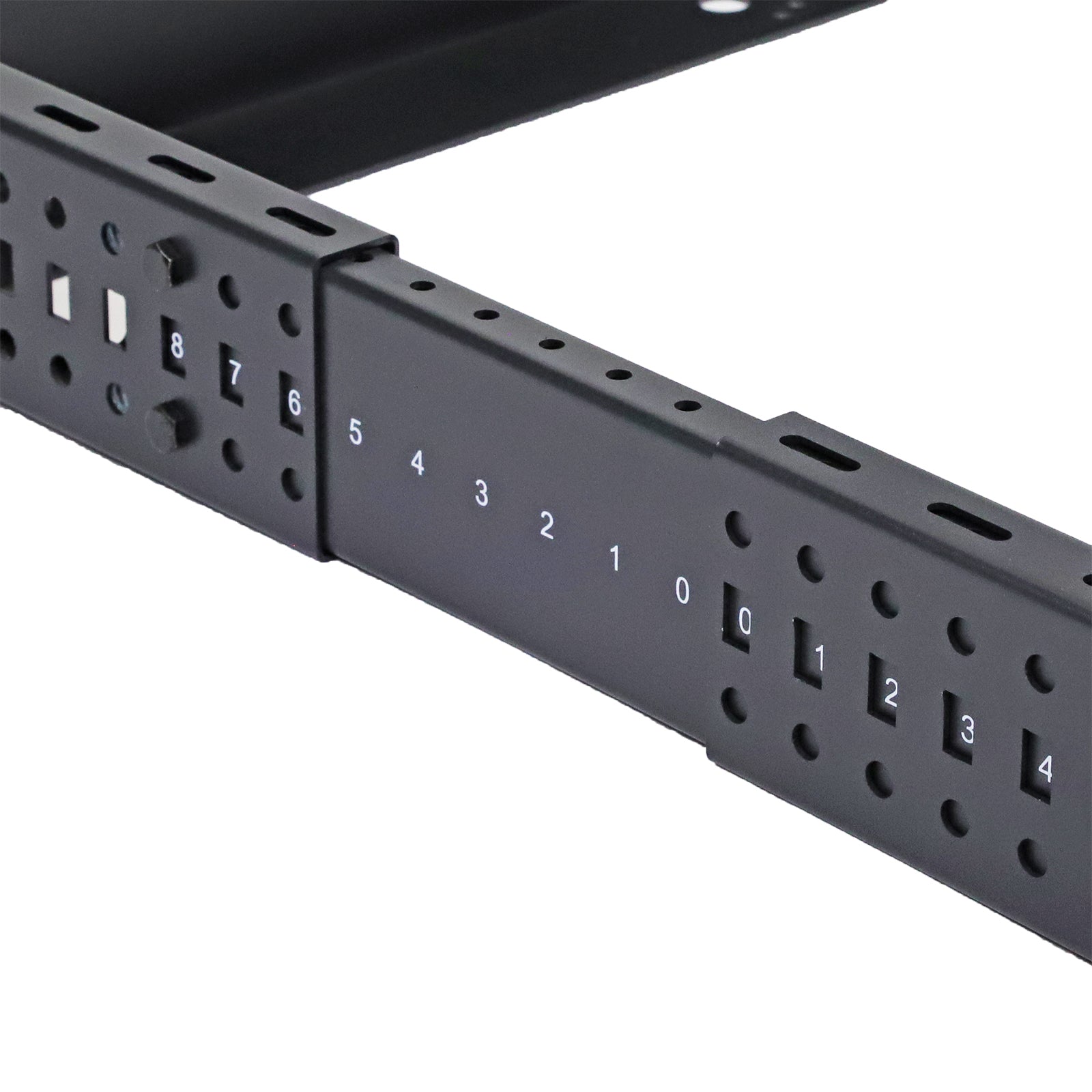 Aeons SR Series 22U 4-Post Open Frame Rack, Adjustable Depth