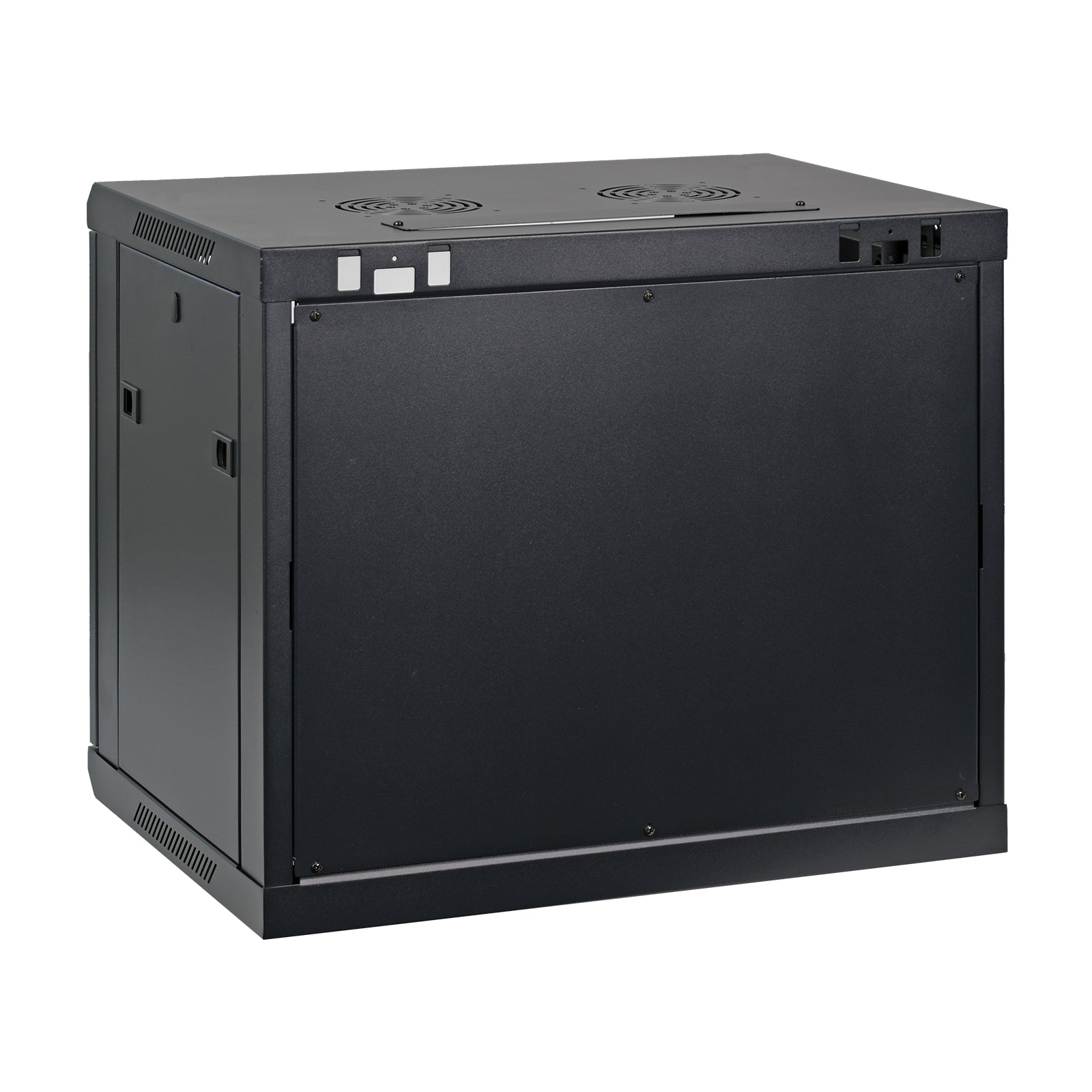 Aeons SC Series 9U Wall-Mount Rack Cabinet, Switch-Depth, Vented Door, Assembled