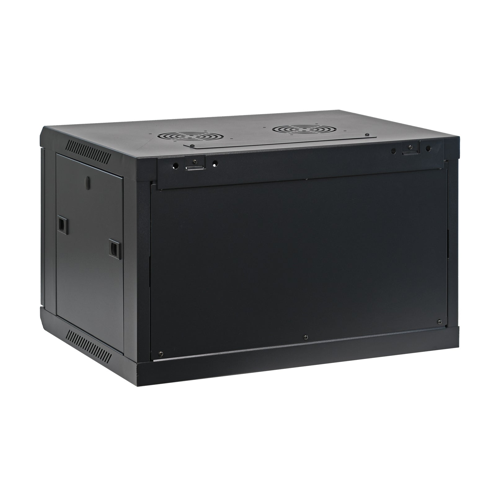 Aeons SC Series 6U Wall-Mount Rack Cabinet, Switch-Depth, Vented Door, Assembled