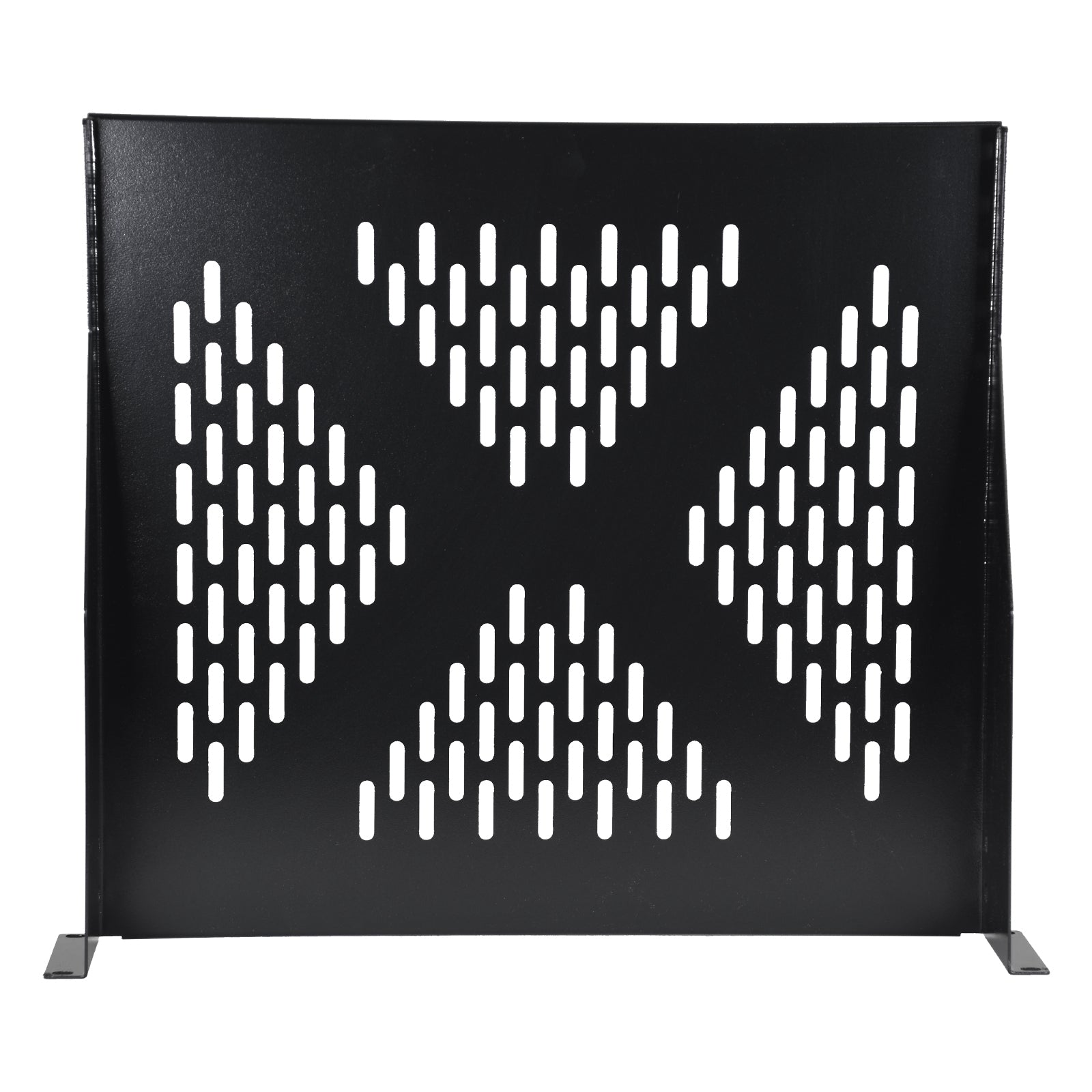 Aeons Premium 2U Server Rack Mount Vented Cantilever Shelf, 16-inch Depth, Heavy Duty