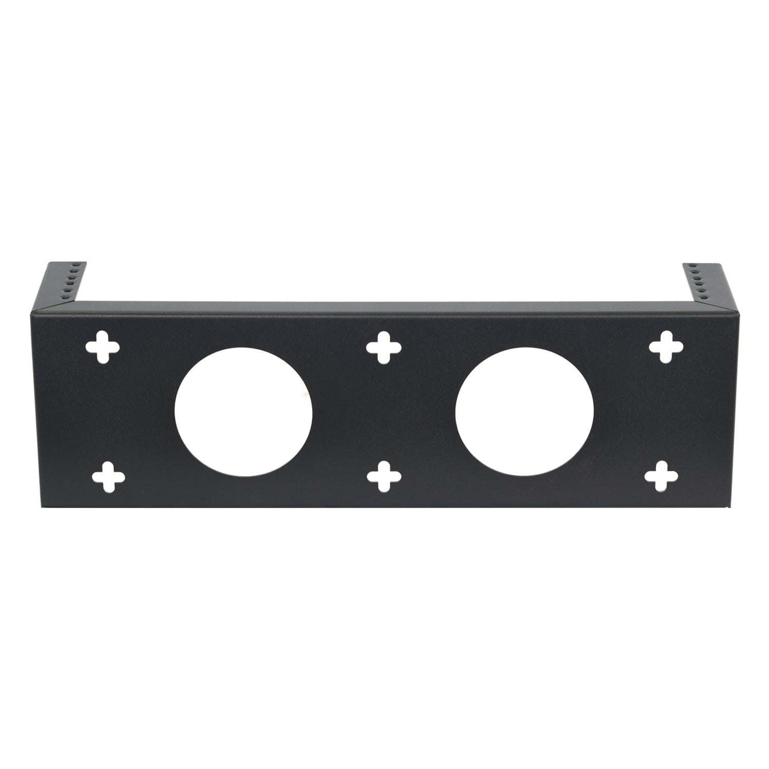 Aeons SBA Series 2U Low-Profile Vertical Wall-Mount Bracket Rack
