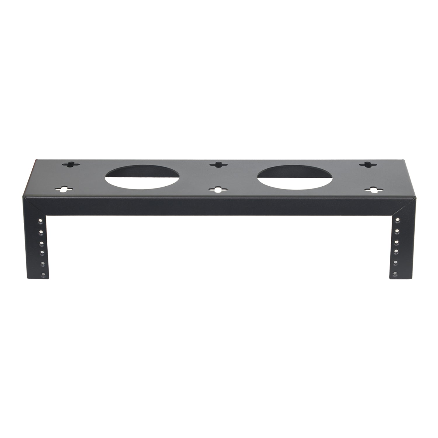 Aeons SBA Series 2U Low-Profile Vertical Wall-Mount Bracket Rack