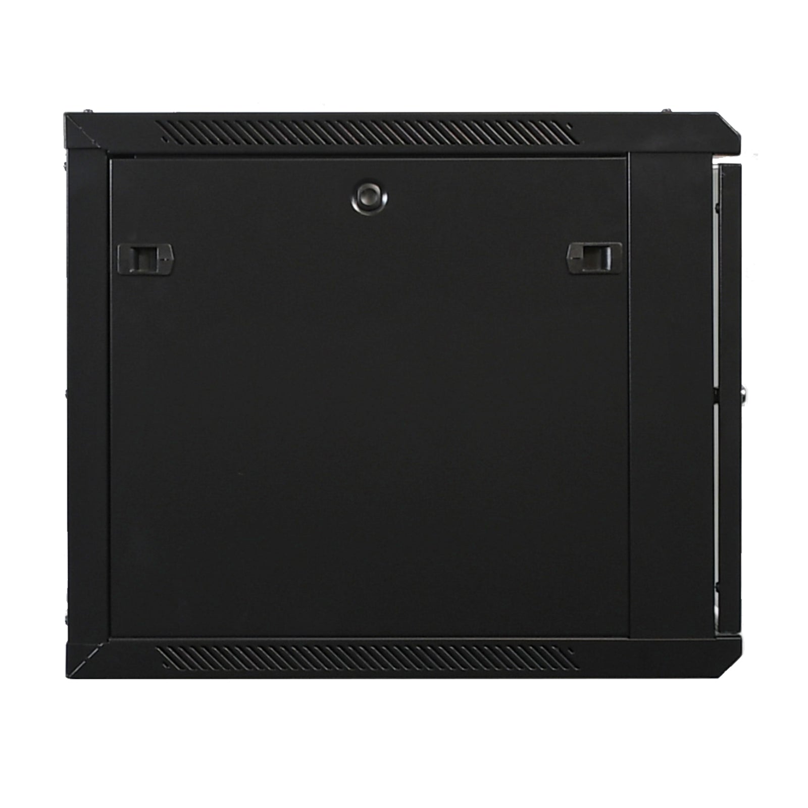 Aeons Pro Series 9U Wall-Mount Rack Cabinet, Mid-Depth, Glass Door