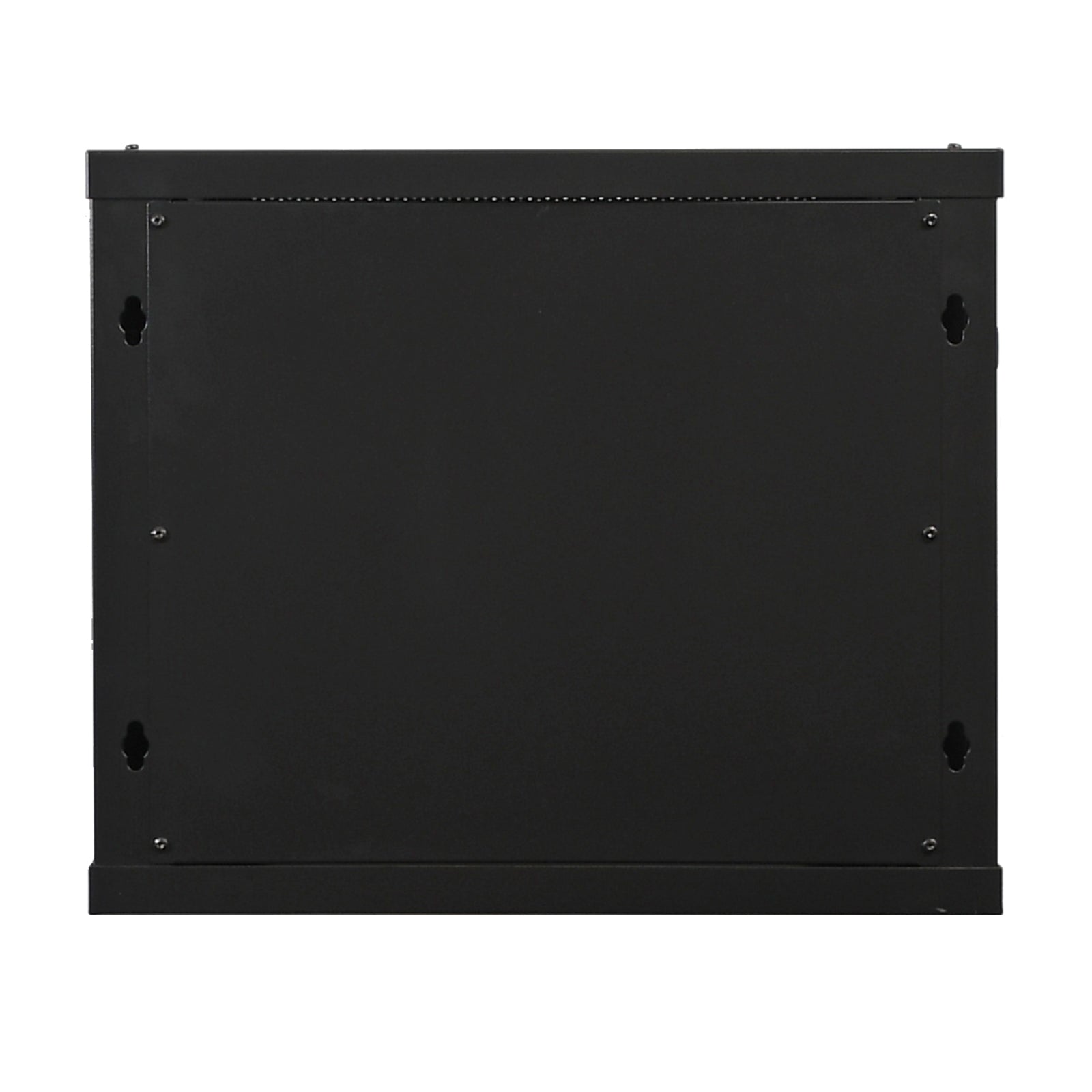 Aeons Pro Series 9U Wall-Mount Rack Cabinet, Mid-Depth, Glass Door