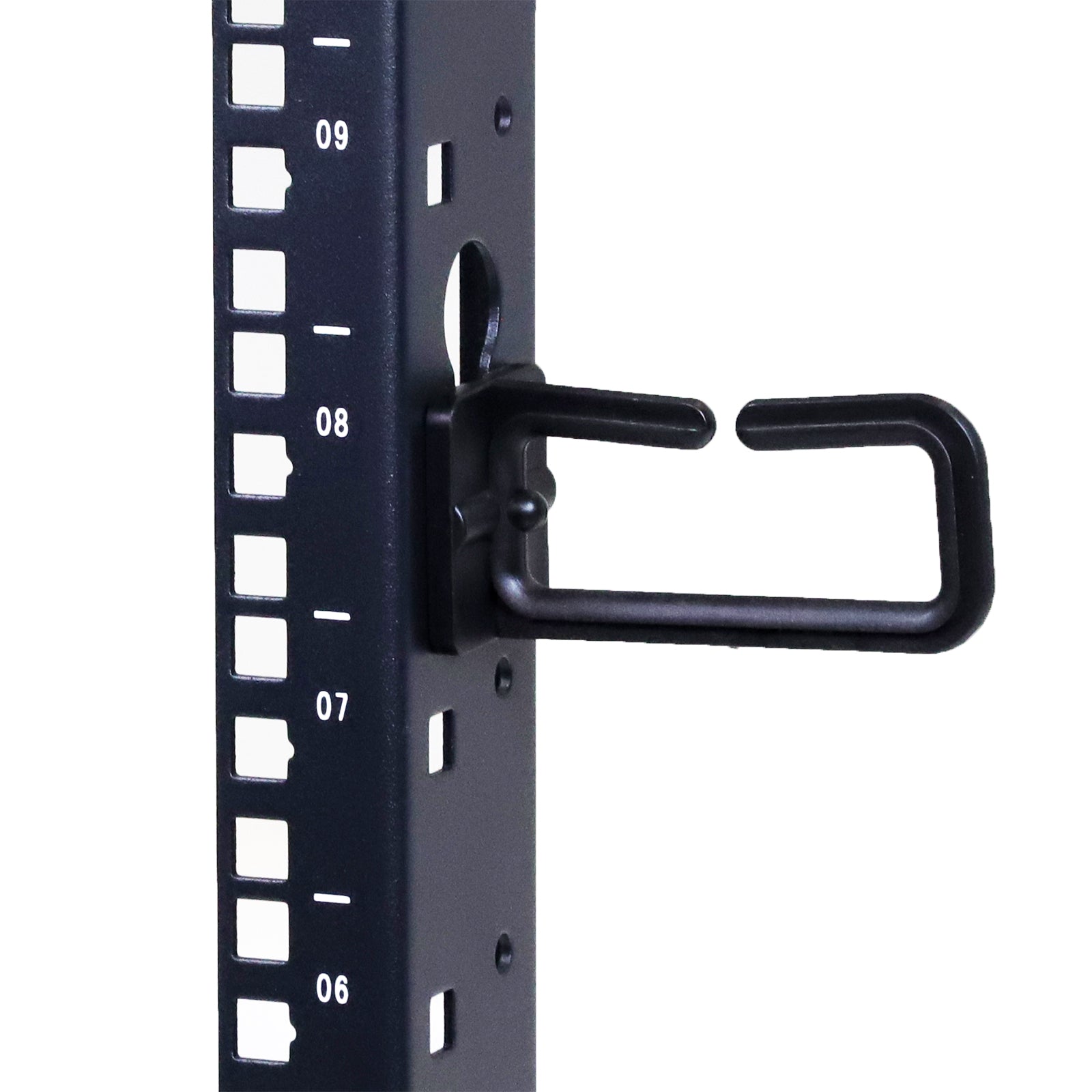 Aeons SR Series 22U 4-Post Open Frame Rack, Adjustable Depth