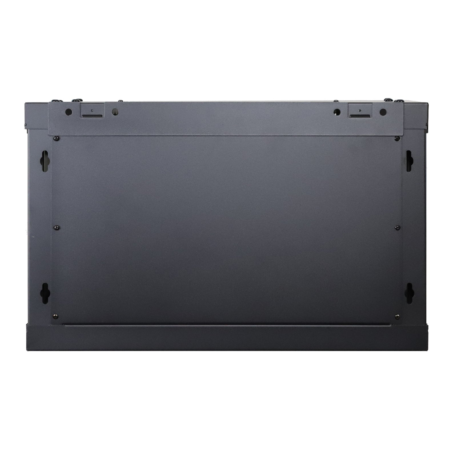 Aeons SP Series 6U Wall-Mount Rack Cabinet, Switch-Depth, Glass Door