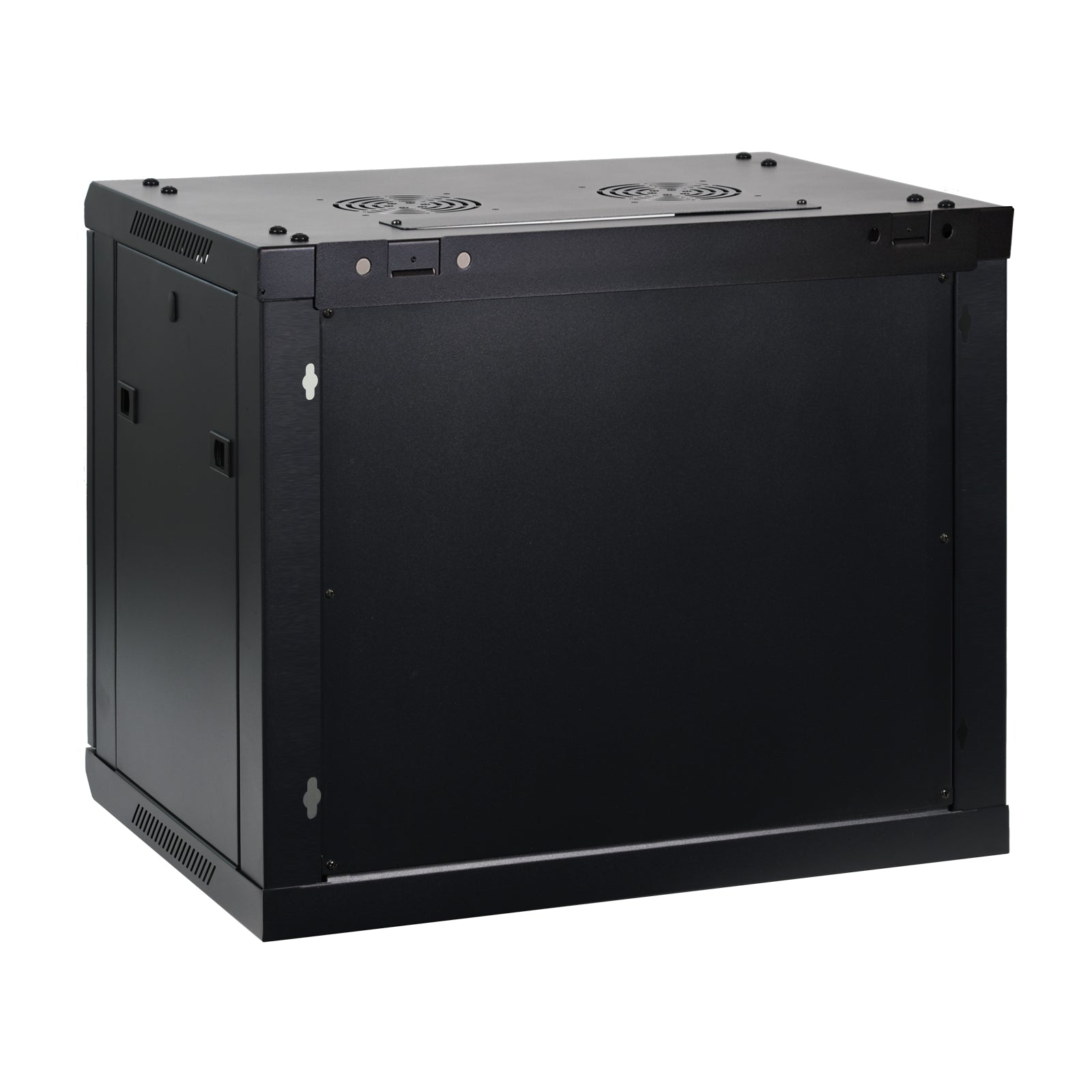 Aeons SP Series 9U Wall-Mount Rack Cabinet, Switch-Depth, Vented Door