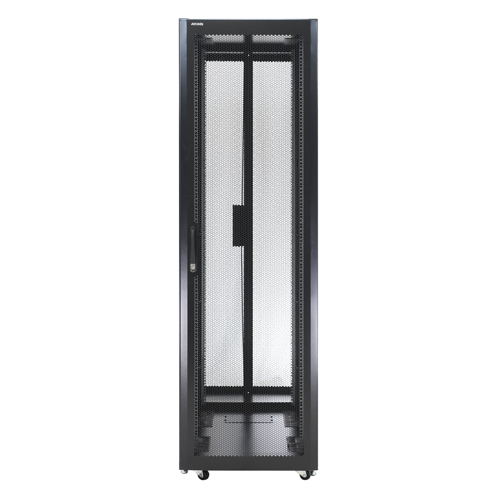 Aeons PF 42U Premium Server Rack Enclosure Cabinet, Server-Depth, Secure Modular Data Center