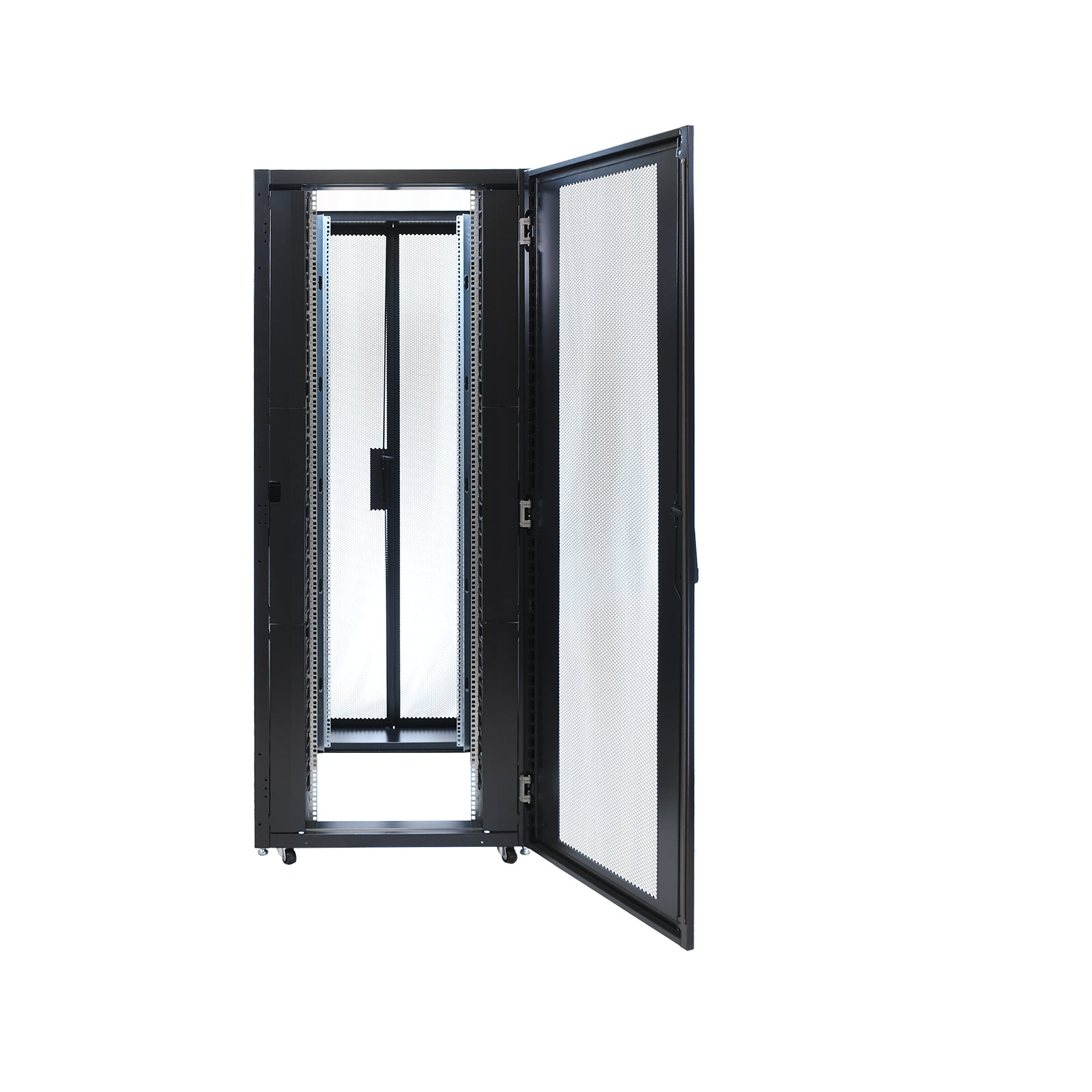 Aeons PF 42U Premium Server Rack Enclosure Cabinet, Extra-Depth Extra-Wide, Secure Modular Data Center