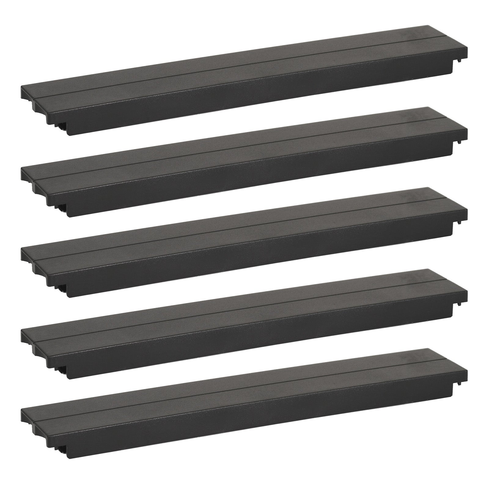 Aeons 2U Rack Mount Blank Panel Spacer, Plastic Tool-less Design, 5 Pack
